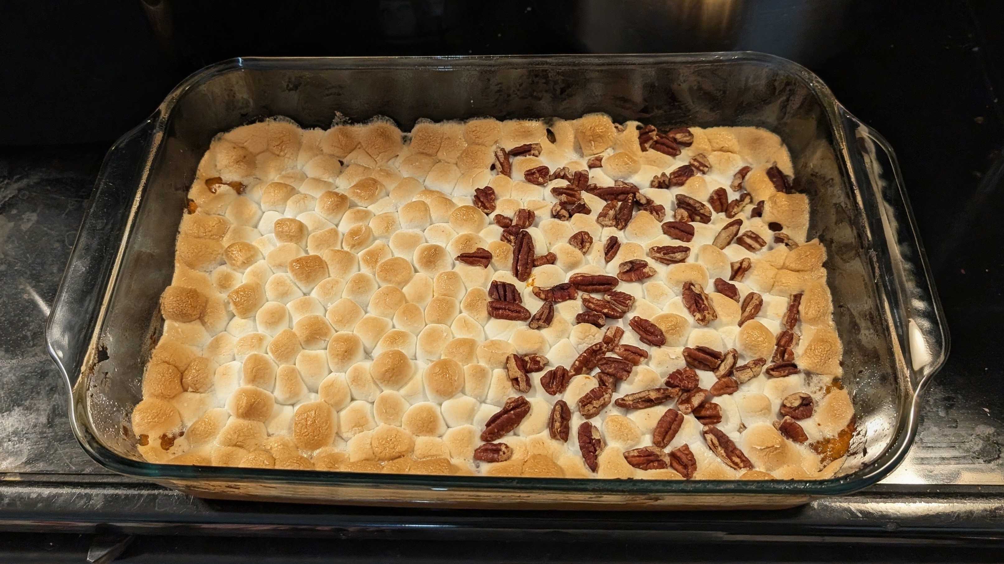 Sweet Potato Casserole plated